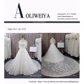 High Quality Real Sample 3/4 Lace Wedding Dresses